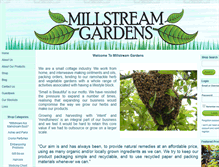 Tablet Screenshot of millstreamgardens.co.nz